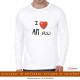 T Shirt Full Sleeves- I Love Ali